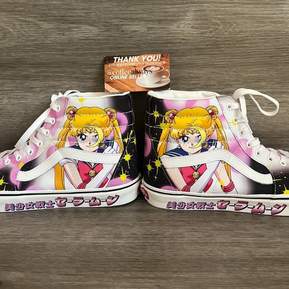Vans Sailor Moon Sk8-Hi Pretty Guardians High Tops Men's NWOB - Picture 10 of 11